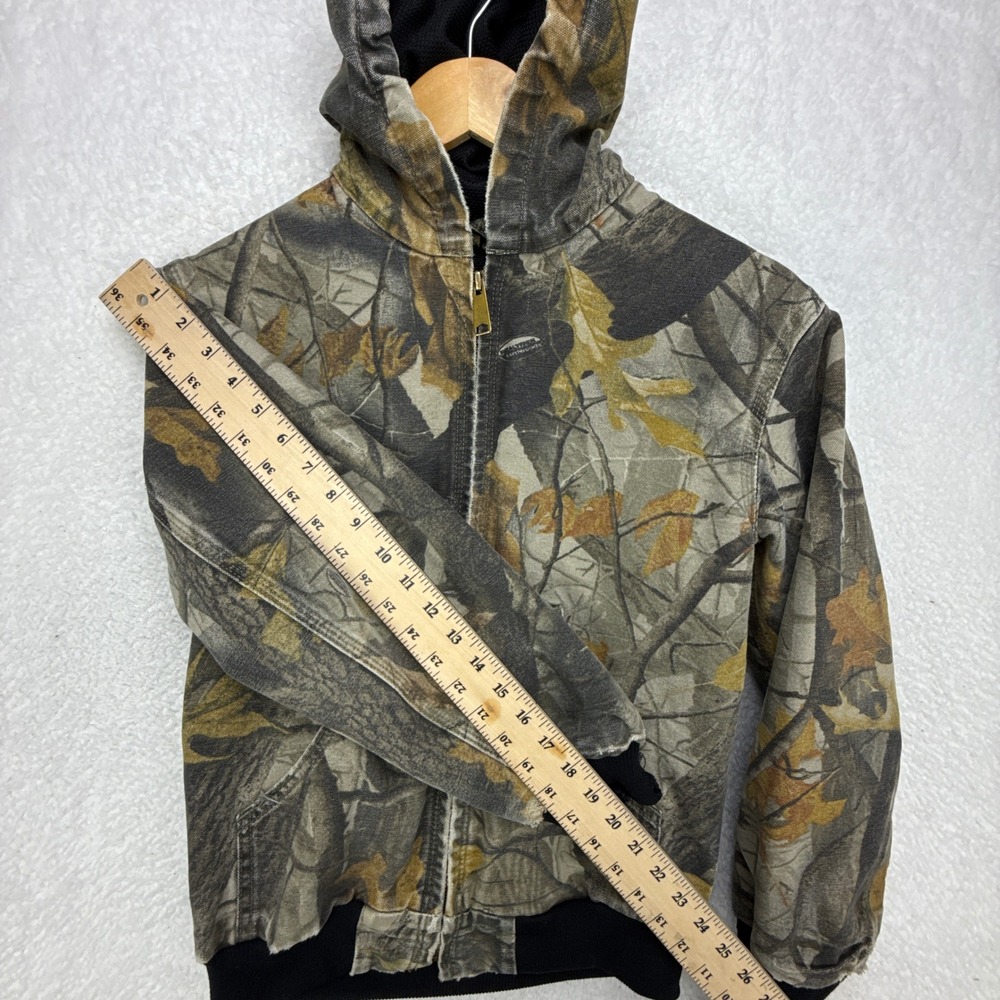 Carhartt Active Hunting Jacket Thermal Lined Youth Large‎ YYJ144 CMO Camo - Picture 7 of 12